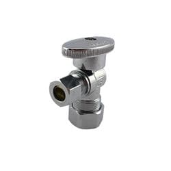 Plumbshop® Plb100X Supply Ball Stop, 1/2 x 3/8 in