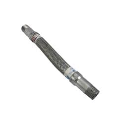 3/4 X 12 MIP SS FLEX CONNECTOR W/CS ENDS