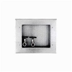 IPS® 82039 Right Drain Washing Machine Outlet Box, 1/2 in Male Sweat, 2 in Drain