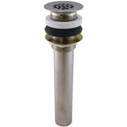 AB&A™ 68356 Lavatory Grid Drain With Locknut, 1-1/4 in