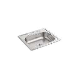 Sterling® 14631-3-NA Middleton® Kitchen Sink, 25 in L x 22 in W x 6 in D Bowl