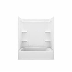 Sterling® 71320110-0 Ensemble™ Medley® Bath/Shower, 60 in L x 32 in W x 75 in H