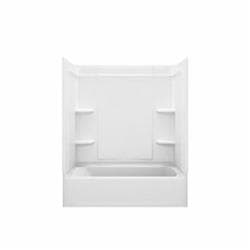 Sterling® 71320120-0 Ensemble™ Medley® Bath/Shower, 60 in L x 32 in W x 75 in H