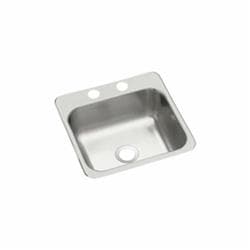 Sterling® B153-2 Bar/Kitchen Sink, 13-1/4 in L x 11 in W x 5-1/2 in D Bowl