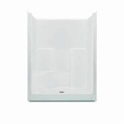 Aquatic 1603STS-RH-WHT Everyday 1-Piece Shower Stall, 60 in W x 76 in H