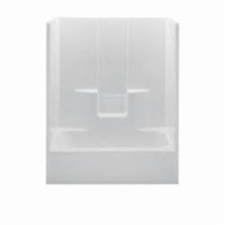 Aquatic 2603SG-LH-WHT Everyday Tub Shower, 60 in W x 72 in H