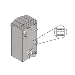 Lochinvar® FTX725N-M13 Firetube Condensing Boiler, 725000 Btu/hr Input