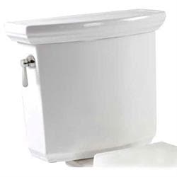 Mansfield® 106 WH Barrett™ Tank and Cover Only With Trip Lever