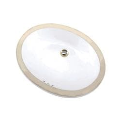 Mansfield® 216NS WH Petite Maple™ Lavatory Sink With Concealed Front Overflow