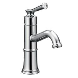 Moen® 6402 Belfield™ Bathroom Faucet, 5-1/2 in Spout Reach