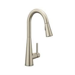 Moen® 7864SRS Sleek™ Pull-Down Kitchen Faucet, 7-5/8 in Spout Reach