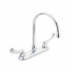 Moen® 8289 M-DURA™ Kitchen Faucet, 8 in Center Distance