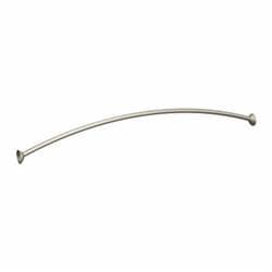 Moen® CSR2160BN Adjustable Curved Shower Rod, 5 - 6 ft