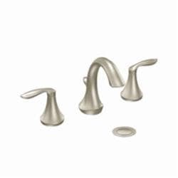 Moen® T6420BN Eva® Widespread Bathroom Faucet, 8 to 16 in Center Distance