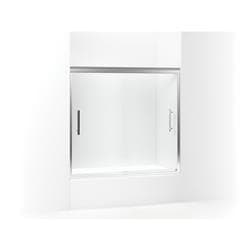 Sterling® 542808-59S-G05 Finesse™ Peak® Sliding Bath Door, 56-5/8 to 59-5/8 in W Opening