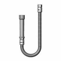 T & S B-0024-H Flexible Hose With Gray Handle, 3/4-14 UN Female Inlet/Outlet Connection