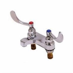 T & S B-0890 Manual Centerset Medical and Lavatory Faucet, 4 in Center Distance