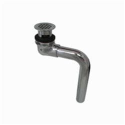 Zurn® Z8746-PC Solid Top Open Grid Offset Lavatory Strainer, 1-1/4 in Nominal