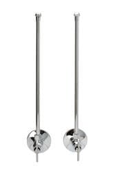 Zurn® Z8804-XL-LK-PC Standard Angle Stop With Flexible Lavatory Supply