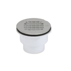 Oatey® 42045 102 2-Part Shower Drain w/ Stainless Steel Strainer, 2 in