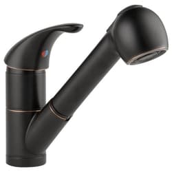 Peerless® P18550LF-OB Kitchen Faucet, 1.8 gpm Flow Rate, Swivel Spout, Oil Bronze, 1 Handles, 1/3 Faucet Holes, Import