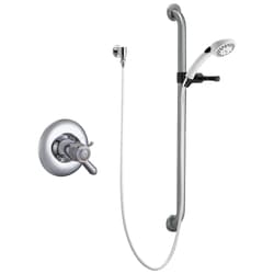 DELTA® T17TH155-05 TempAssure® 17T Universal Shower Trim Only, MultiChoice®, 2.5 gpm, Polished Chrome, Import