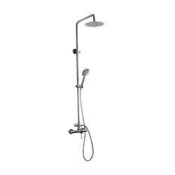 Outdoor Shower Company DVA-L2-HS Wall Mount Hot & Cold Shower