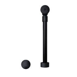 Native Trails DR290-MB Push-To-Seal Bath Waste and Overflow, 4 in H x 3 in W x 20 in D, Metal, Matte Black, Import