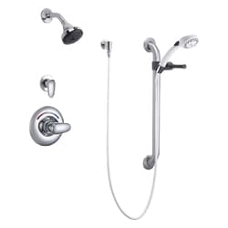 Delta® T13H332 Commercial Universal Dual Shower Trim Diverter Hand Shower and Grab Bar