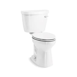 Kohler® K-31621-RA-0 Cimarron®2-Piece Chair Height Toilet