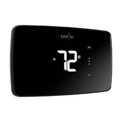 White-Rodgers™ 1F76U-22WFB Thermostat Sensi Lite Programmable Black