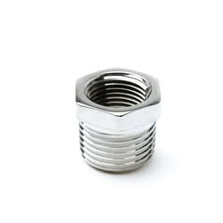 T & S 001359-40 Hex Bushing, 1/2 in MNPT x 3/8 in FNPT
