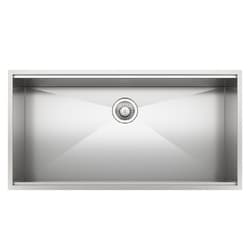 Foster 1340 660 Canova Undermount Sink 38 in x 20 in, Satin finish