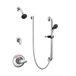 DELTA® T13H332-20 Universal Shower Valve Trim, MultiChoice®, 1.5 gpm, Polished Chrome, Import