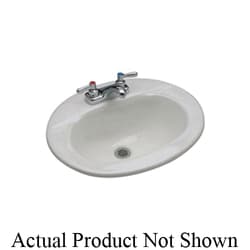 Zurn® Z5111-RS Lavatory With Right Hand Soap Dispenser Hole