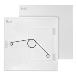 Sioux Chief 970-SP110 One-Piece Plastic Access Panel With Spring - 10 in x 10 in